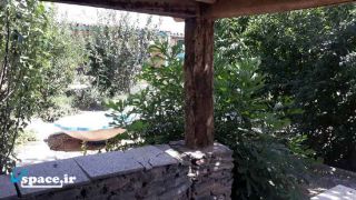 نمای محوطه اقامتگاه بوم گردی کیخسرو - خنداب - روستای اناج